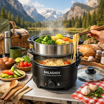 BALASHOV Mini Multifunctional Cooker Review | Smart Camping