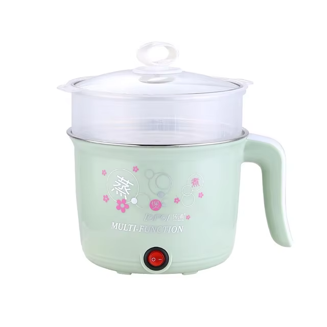 BALASHOV Mini Electric Cooker | 1.8L Hot Pot, Rice & Noodles Skillet