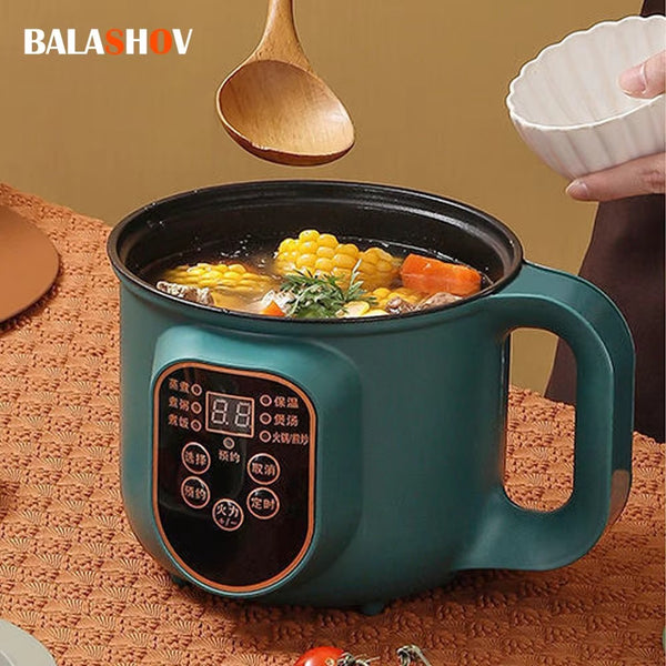 BALASHOV Electric Hot Pot Cooker | 500W Multicooker for Soup & Rice