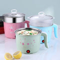 BALASHOV Mini Electric Cooker | 1.8L Hot Pot, Rice & Noodles Skillet