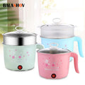 BALASHOV Mini Electric Cooker | 1.8L Hot Pot, Rice & Noodles Skillet
