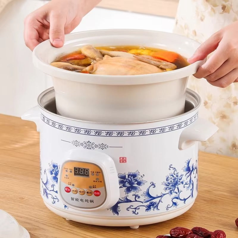 Automatic Electric Soup Maker | 5L Multifunction Ceramic Cooking Pot