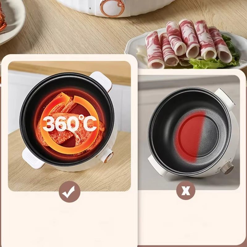 BALASHOV Mini Multifunctional Cooker | Double Layer Hot Pot 