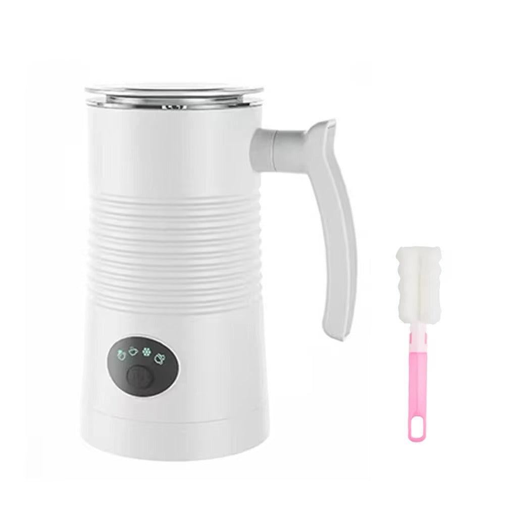 Raugee Electric Milk Frother | 4-in-1 Foam Maker for Lattes & Cappuccinos