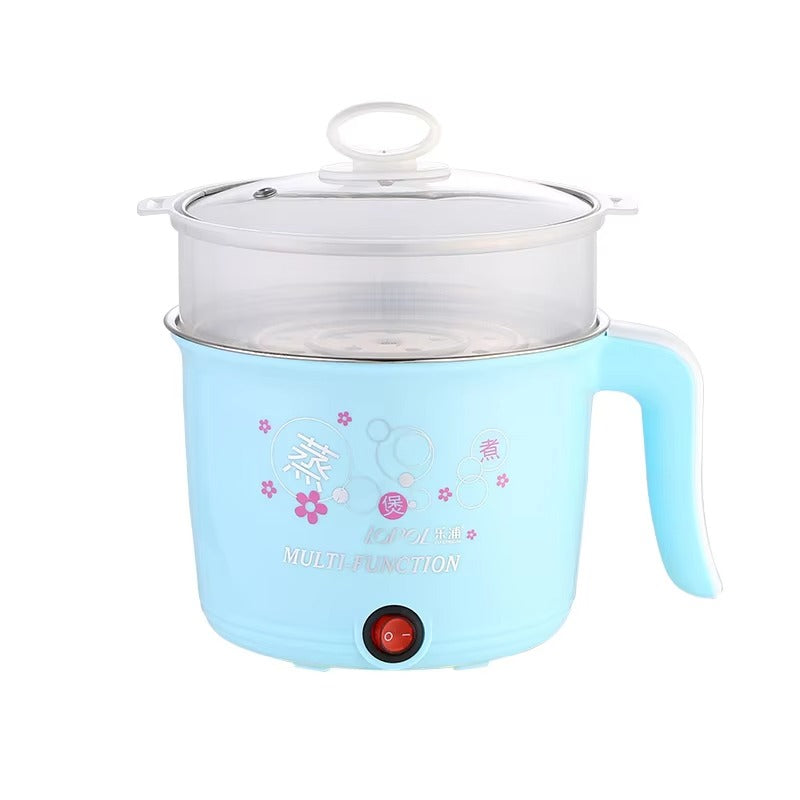 BALASHOV Mini Electric Cooker | 1.8L Hot Pot, Rice & Noodles Skillet
